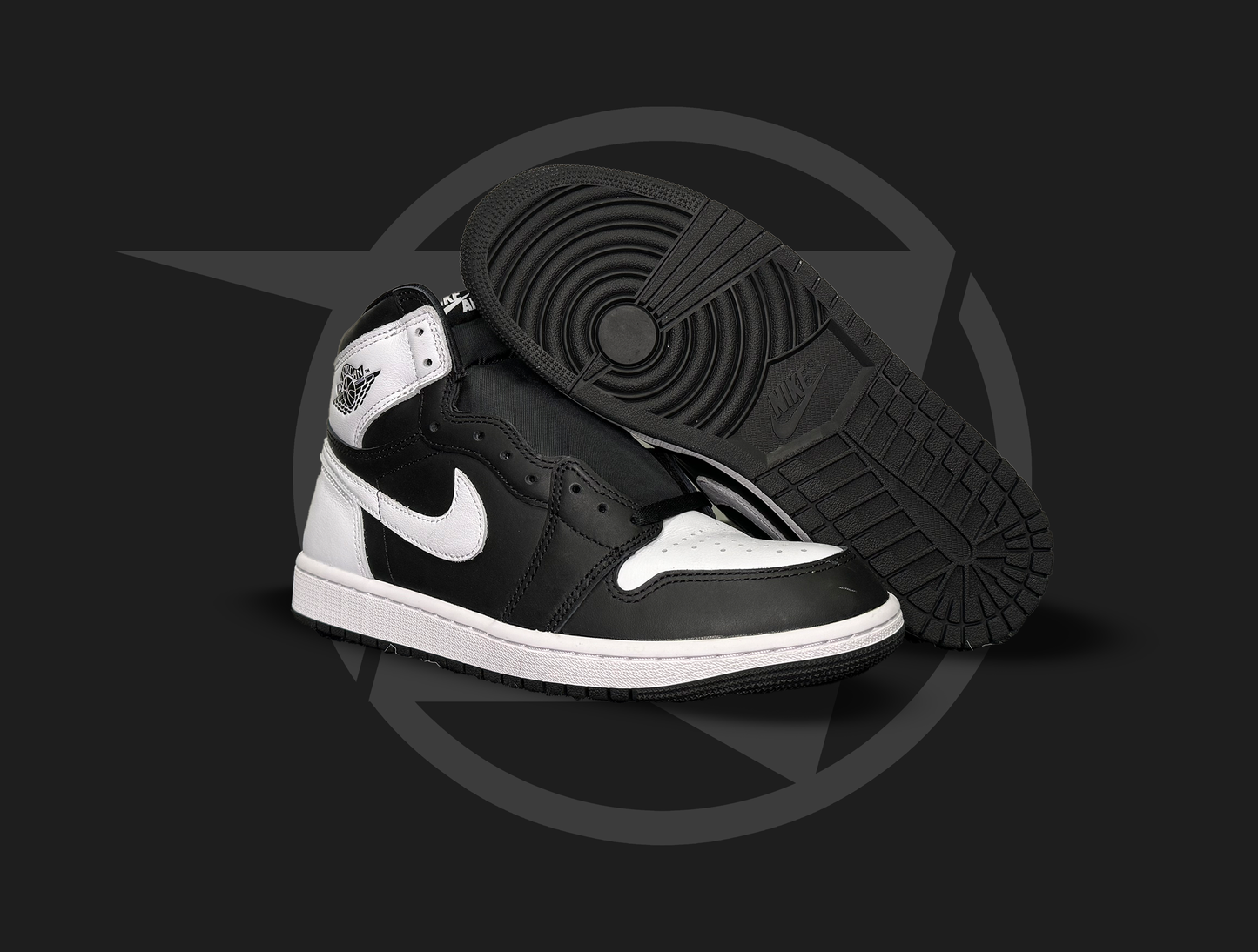Jordan 1 High Black White