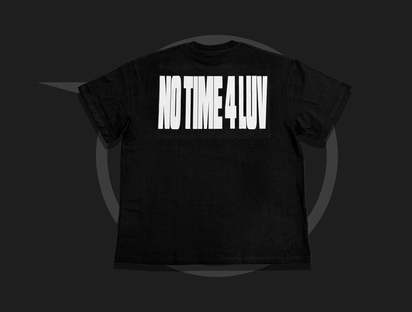 Corteiz No Time 4 Luv Tee Black