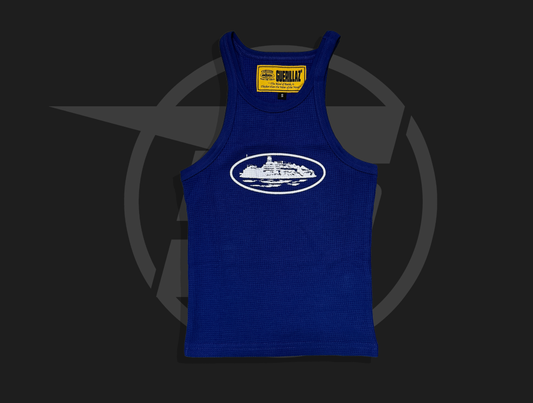 Corteiz Women's Alcatraz Tank Top Royal Blue