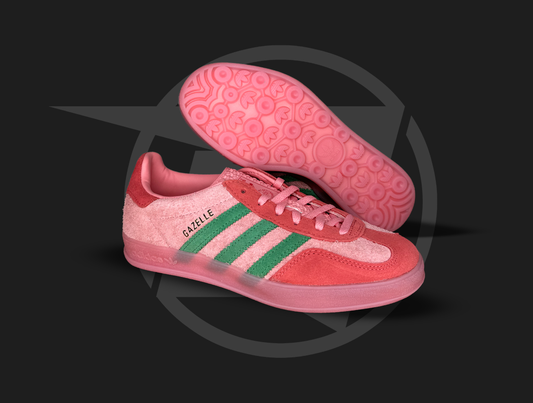 adidas Gazelle Indoor Semi Pink Spark Preloved Scarlet (Women's)