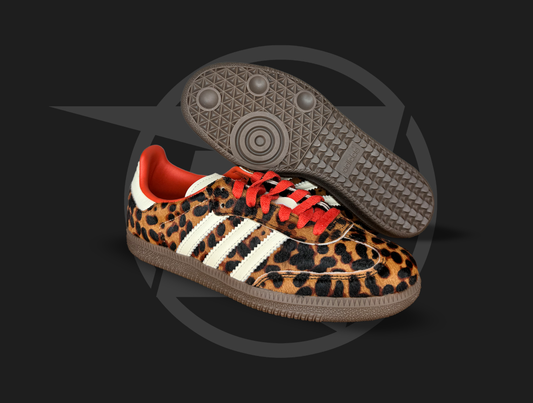adidas Samba OG Preloved Red Leopard (Women's)