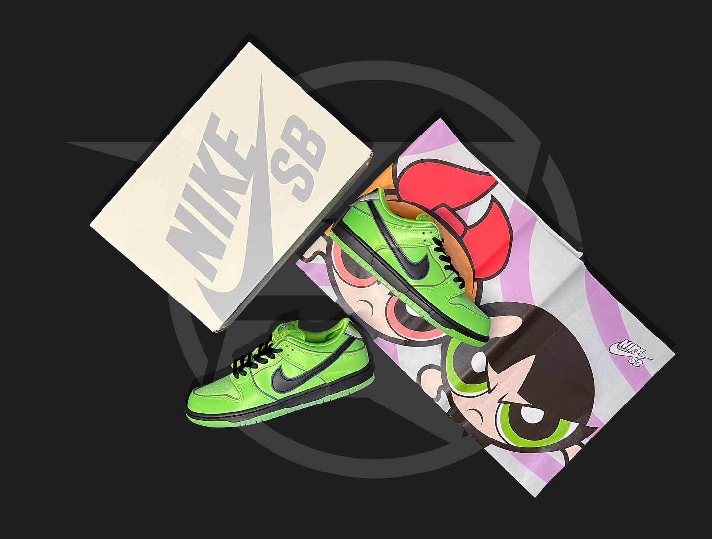 Nike SB Dunk The PowerPuff Girls Buttercup