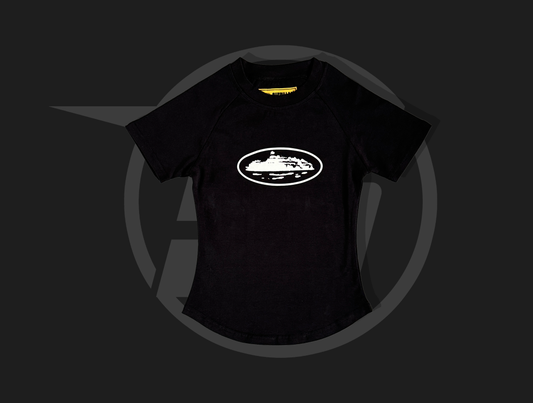 Corteiz Women's Alcatraz Baby Top 'Black'