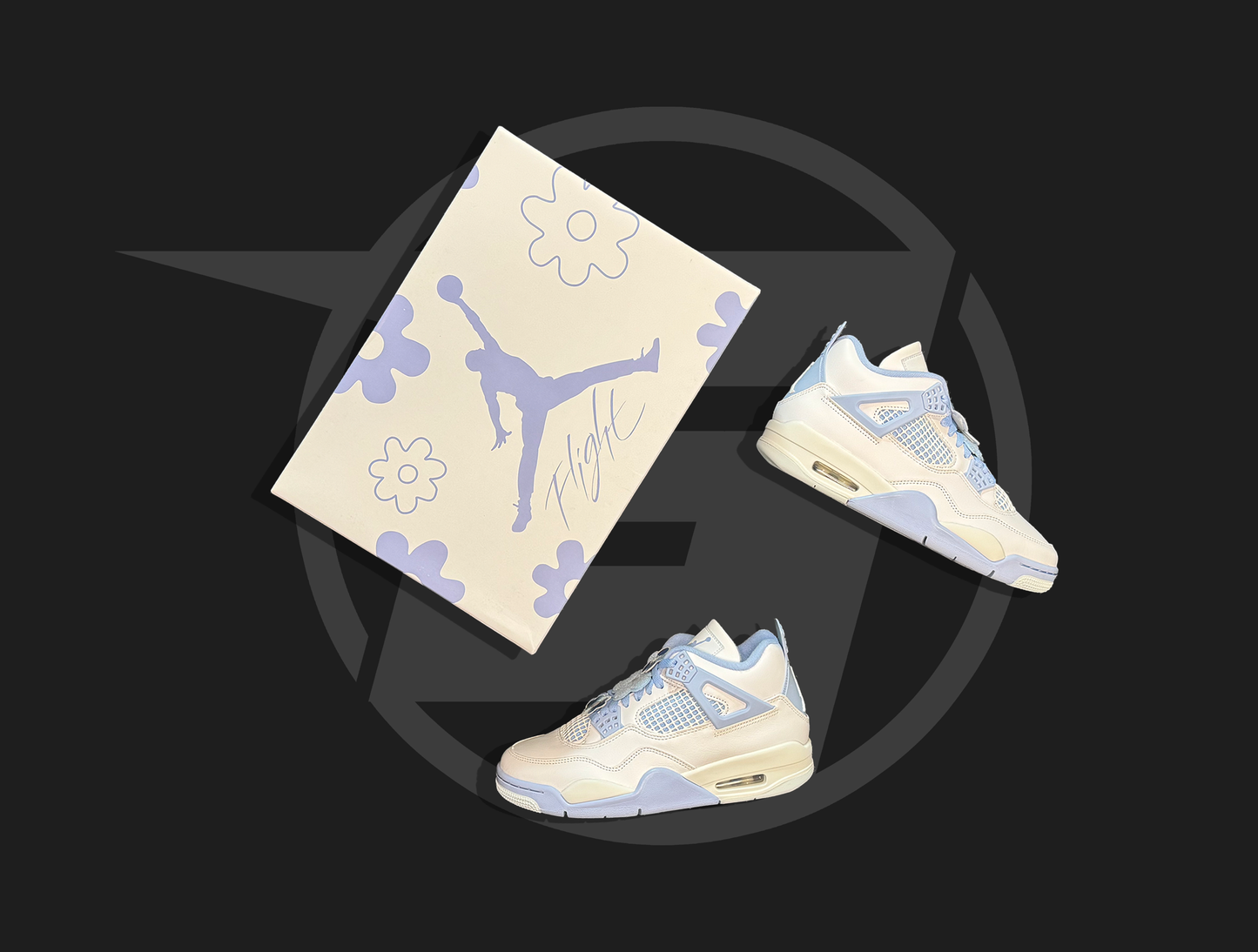 Jordan 4 Retro Forget Me Not