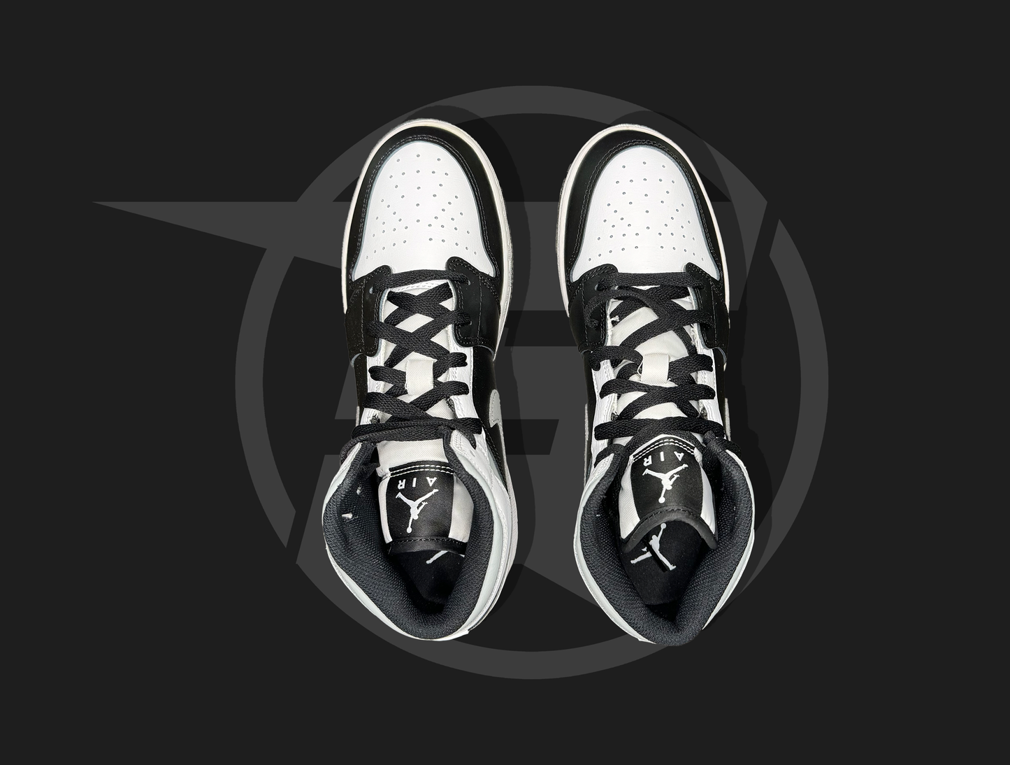 Jordan 1 Mid White Shadow