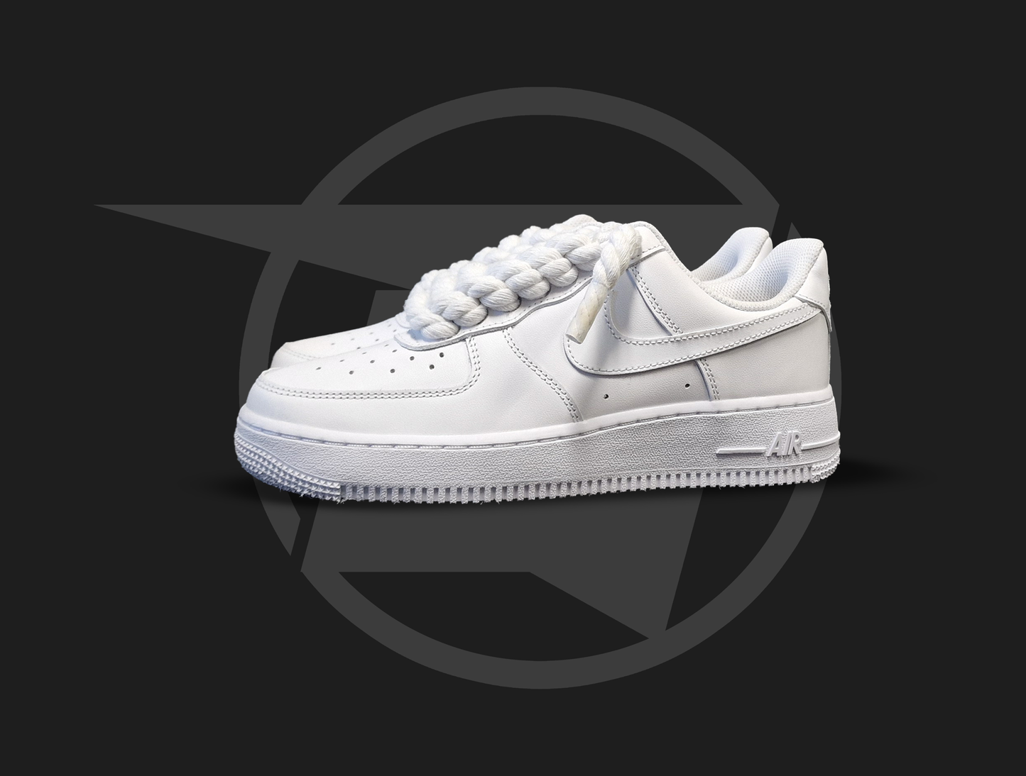 Nike Air Force 1 low White (biele rope šnúrky)