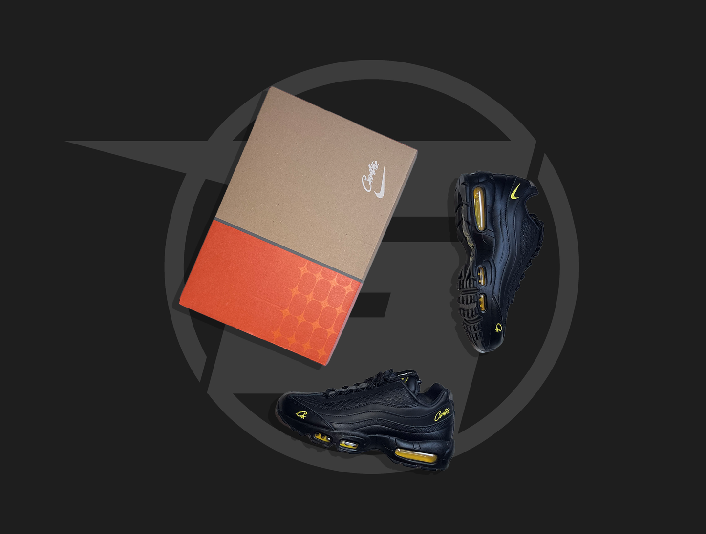 Nike Air Max 95 Corteiz Honey Black