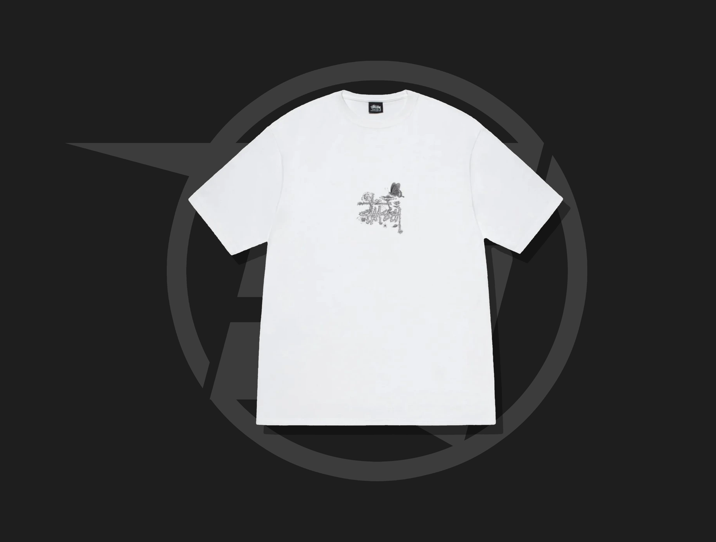 Stussy In Bloom Tee White