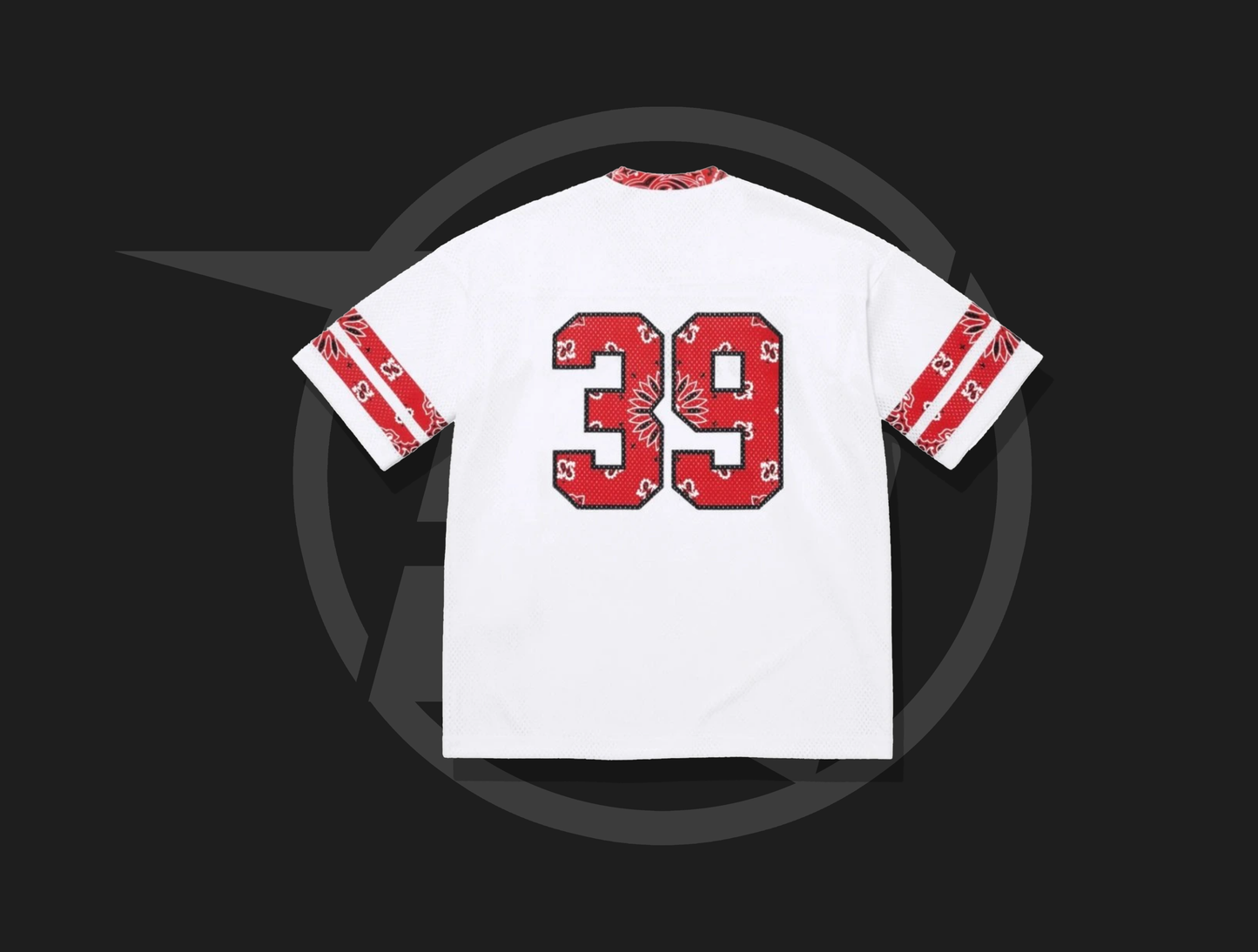 Supreme Bandana Football Jersey White