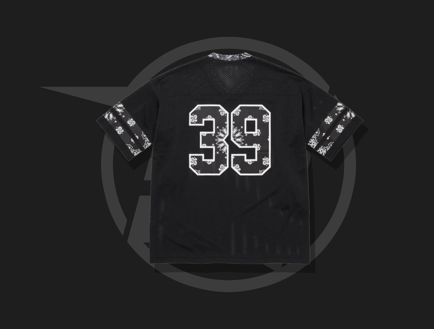 Supreme Bandana Football Jersey Black
