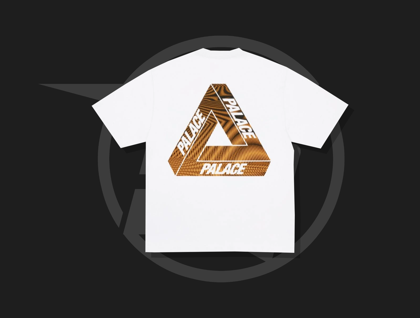 Palace Tri-Vex T-Shirt White/Orange