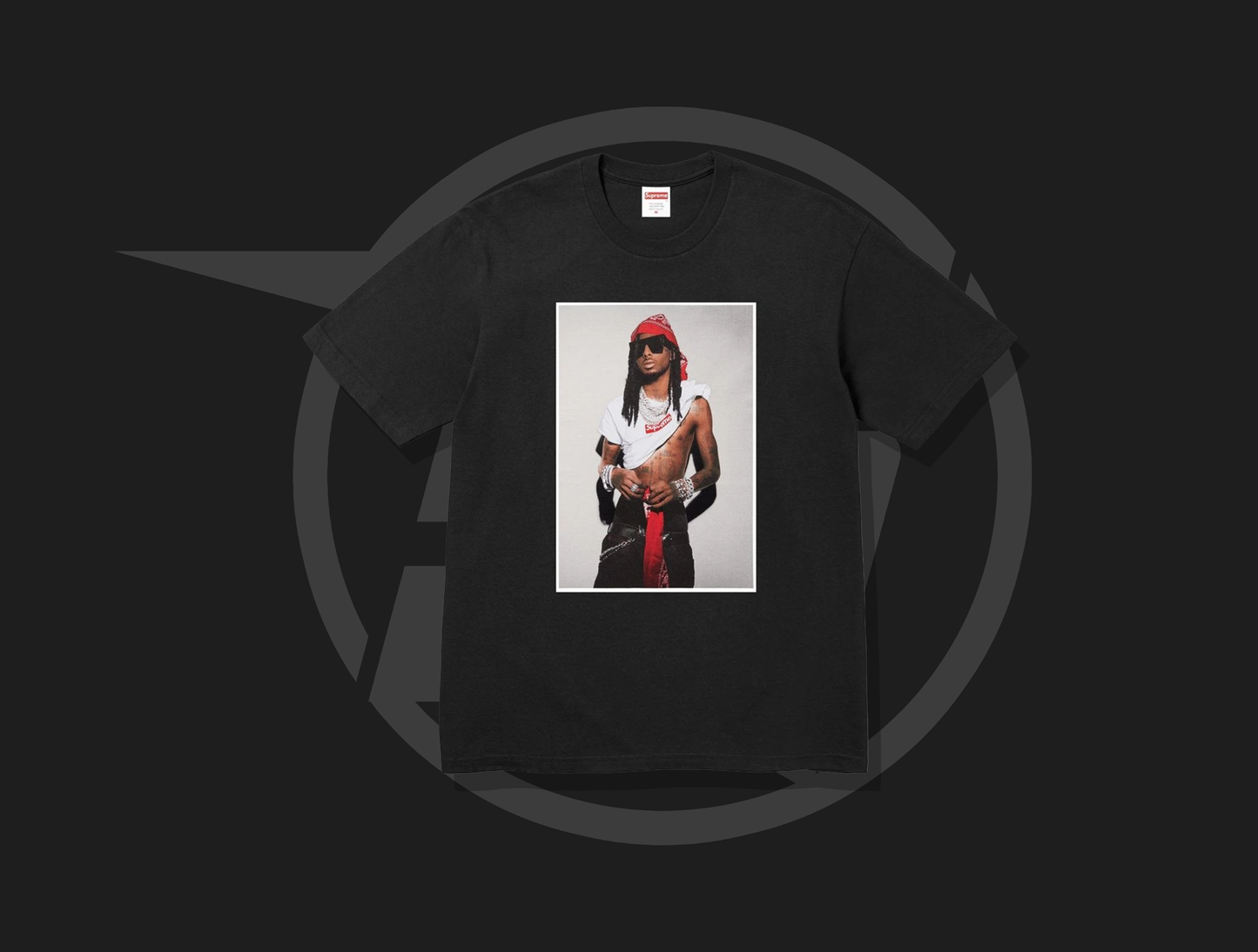 Supreme Playboi Carti Tee Black