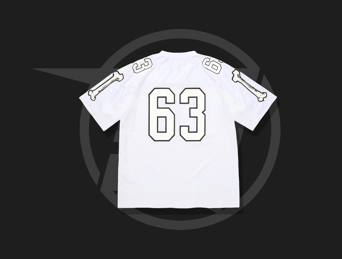 Supreme Bones Football Jersey White