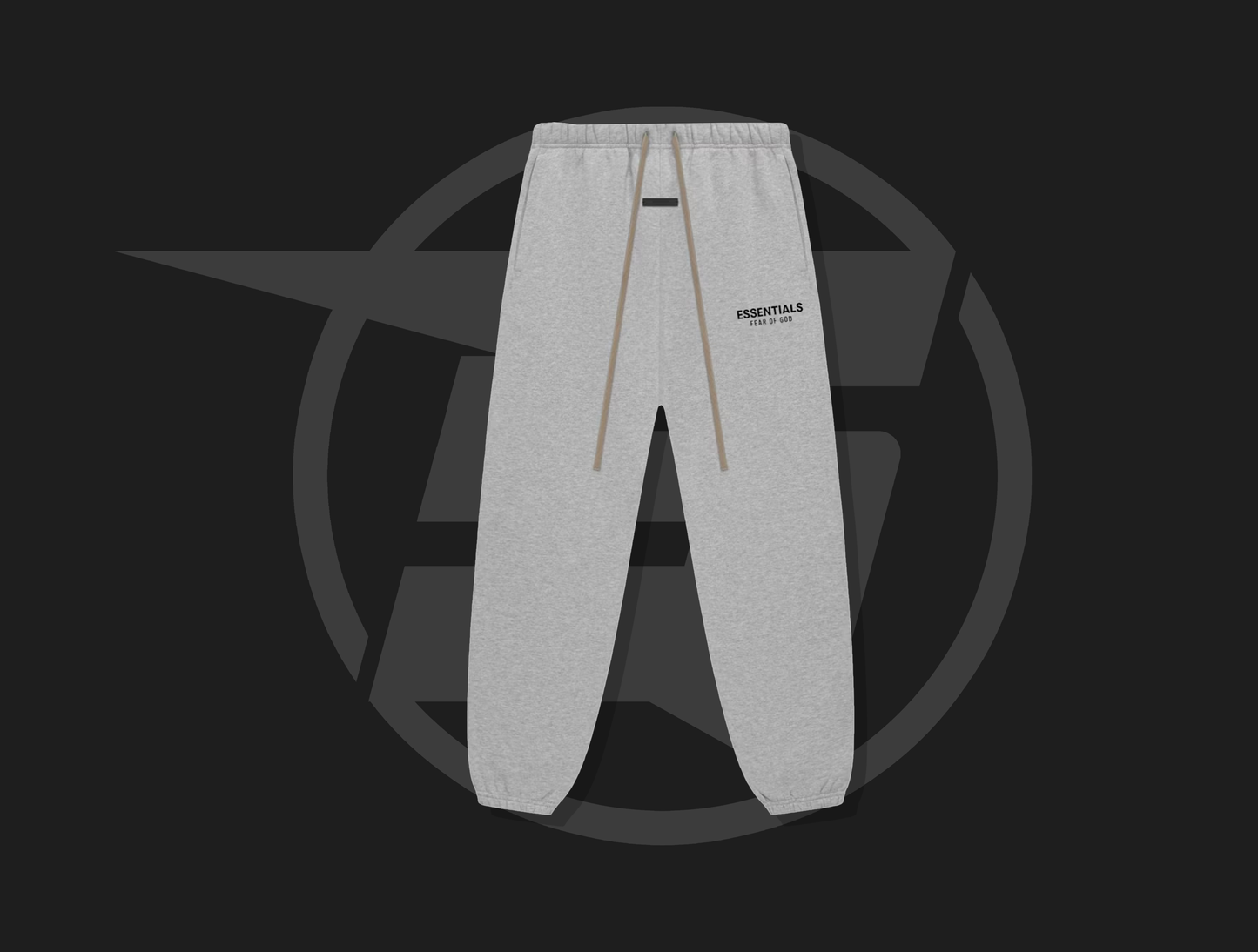 Fear of God Essentials Fleece Essential Sweatpant Light Heather Gray