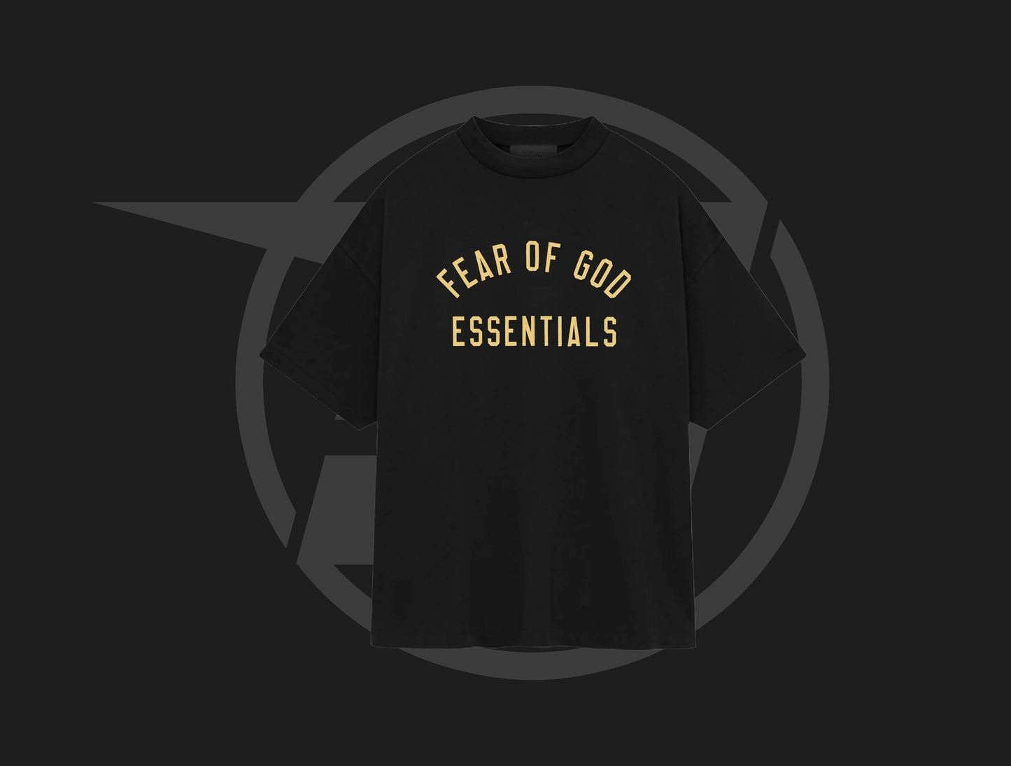 Fear of God Essentials Jersey Crewneck Tee Black