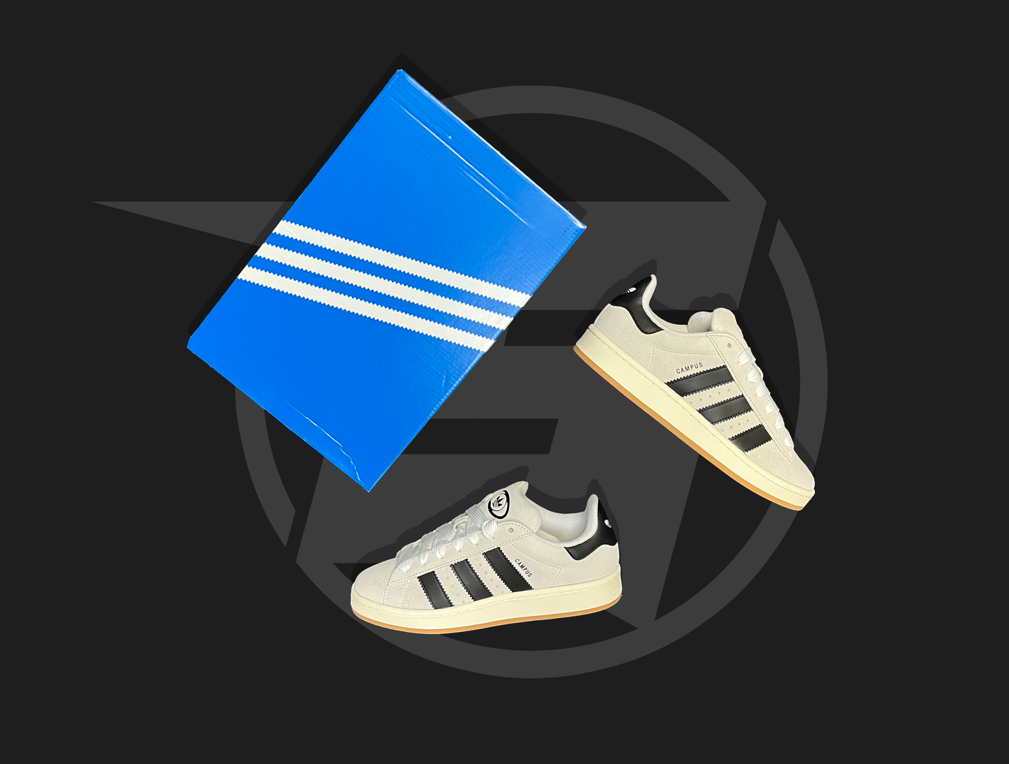 Adidas Campus 00s Crystal White Core Black (Women's)