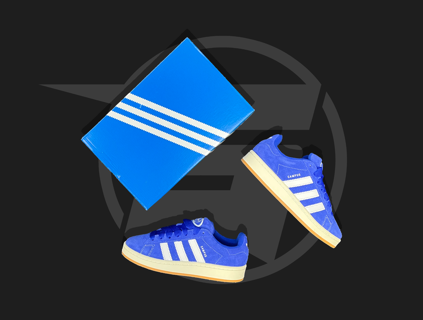 Adidas Campus 00s Semi Lucid Blue Cloud White