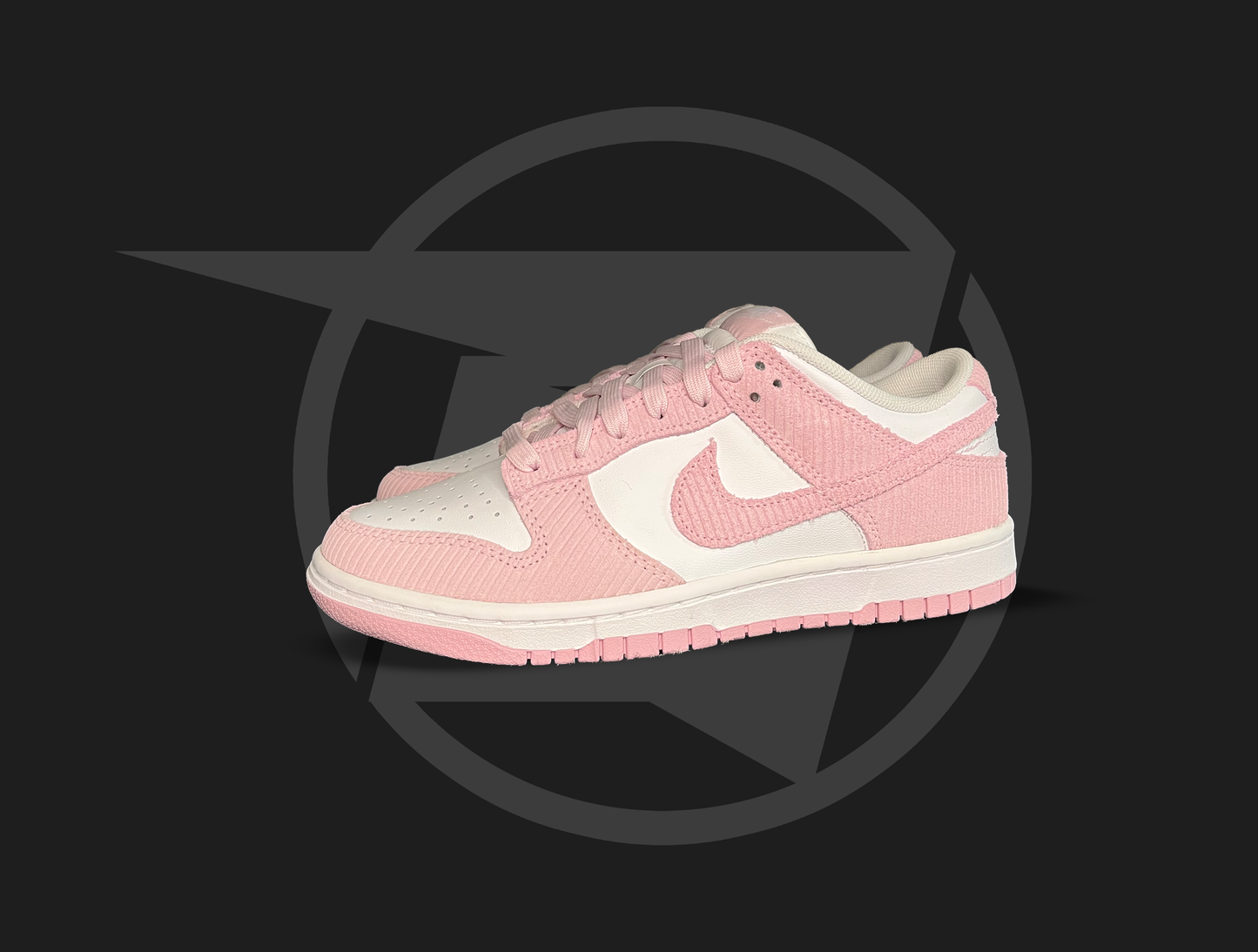 Nike Dunk Low Pink Corduroy