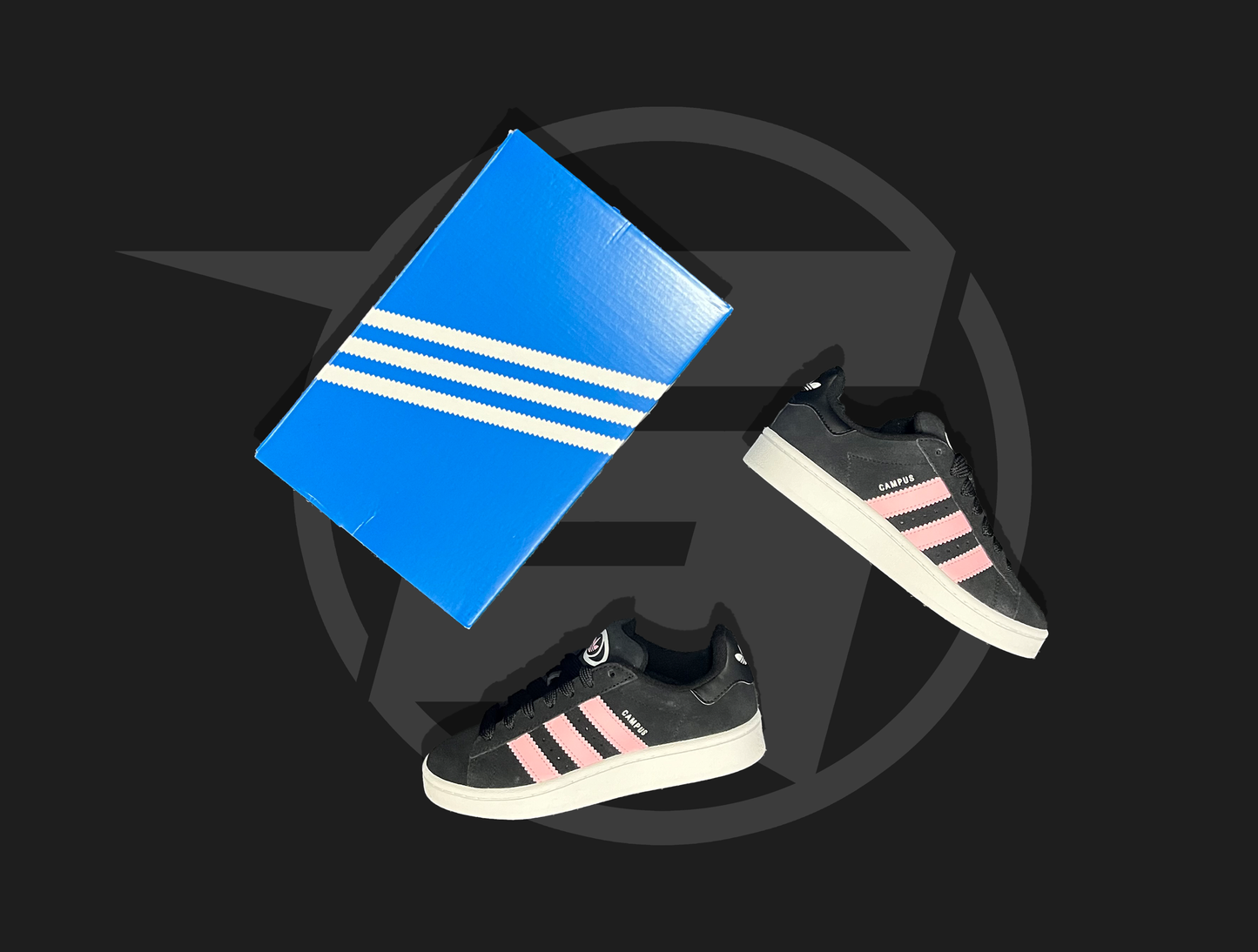 Adidas Campus 00s Core Black True Pink