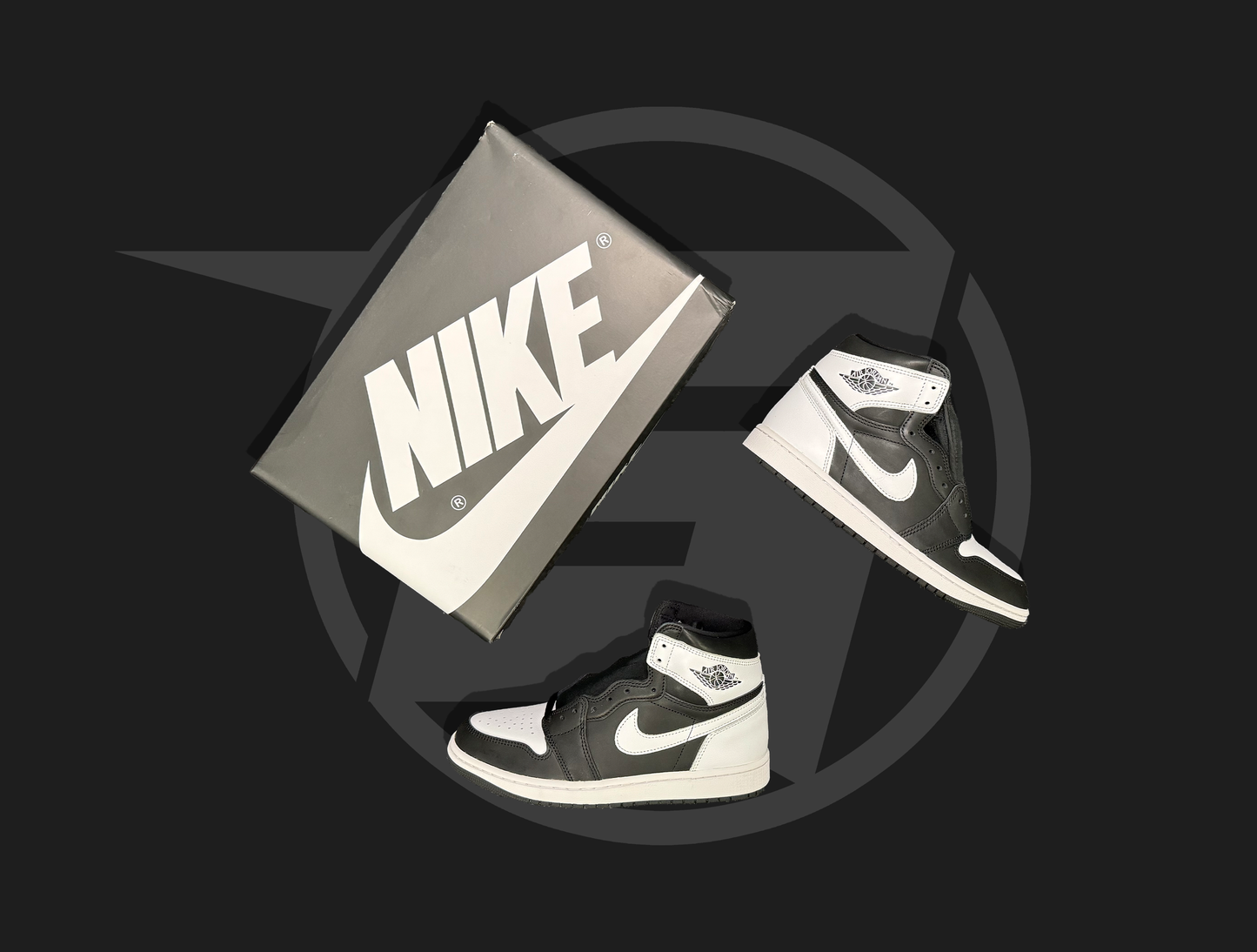 Jordan 1 Retro High OG Black White