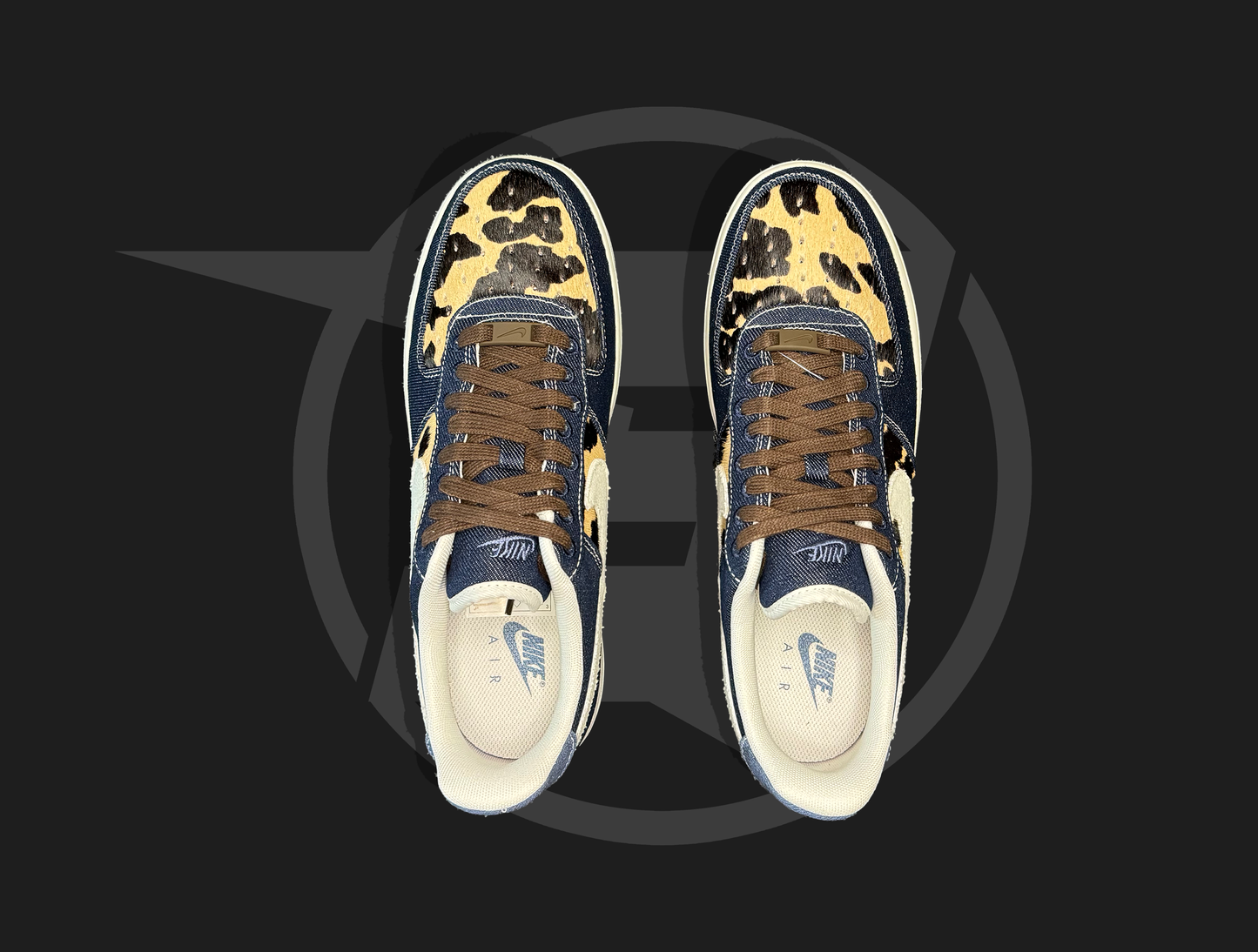 Nike Air Force 1 Low Cheetah Blue Denim