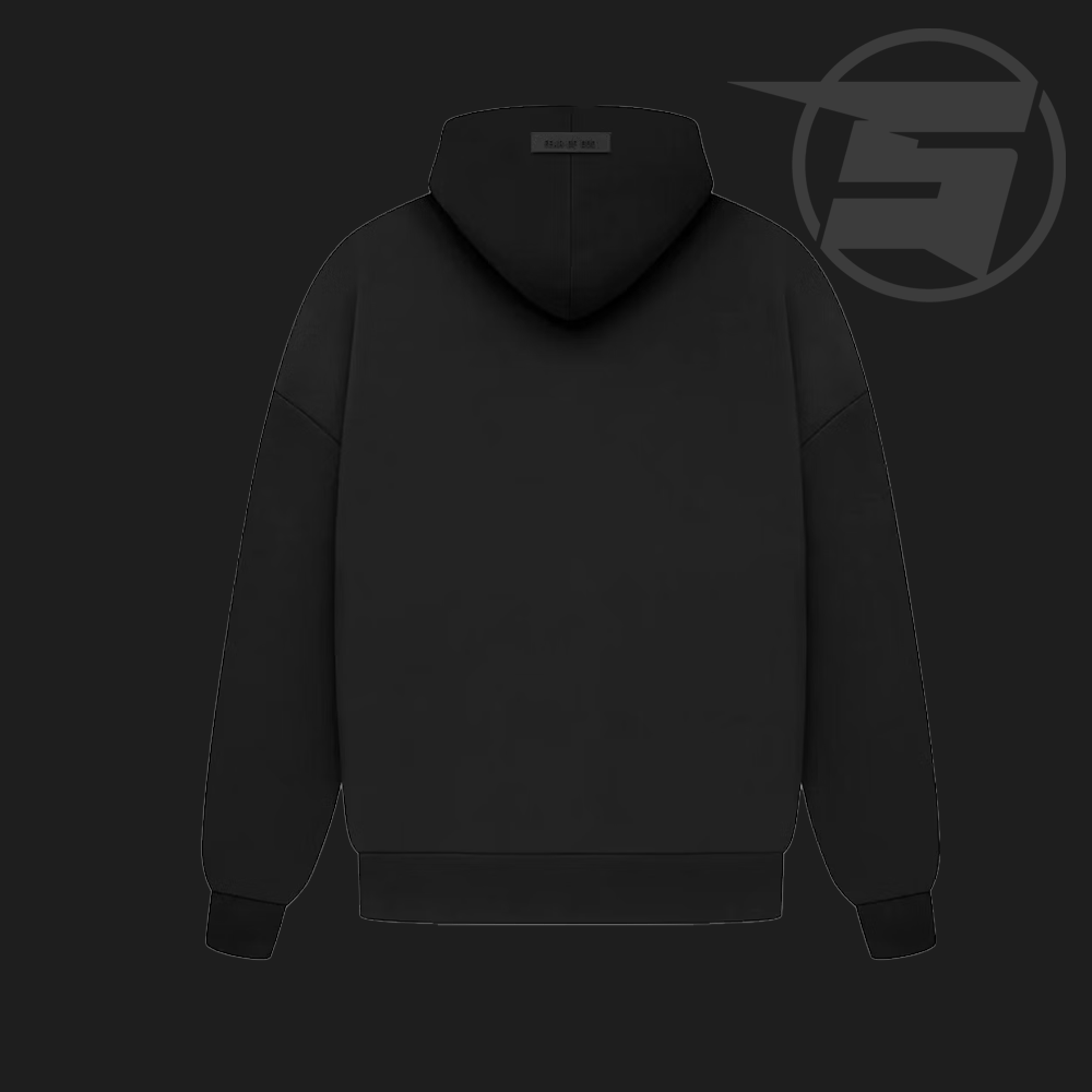 Essentials mikina Fear of God Arch Logo Hoodie Jet Black 1