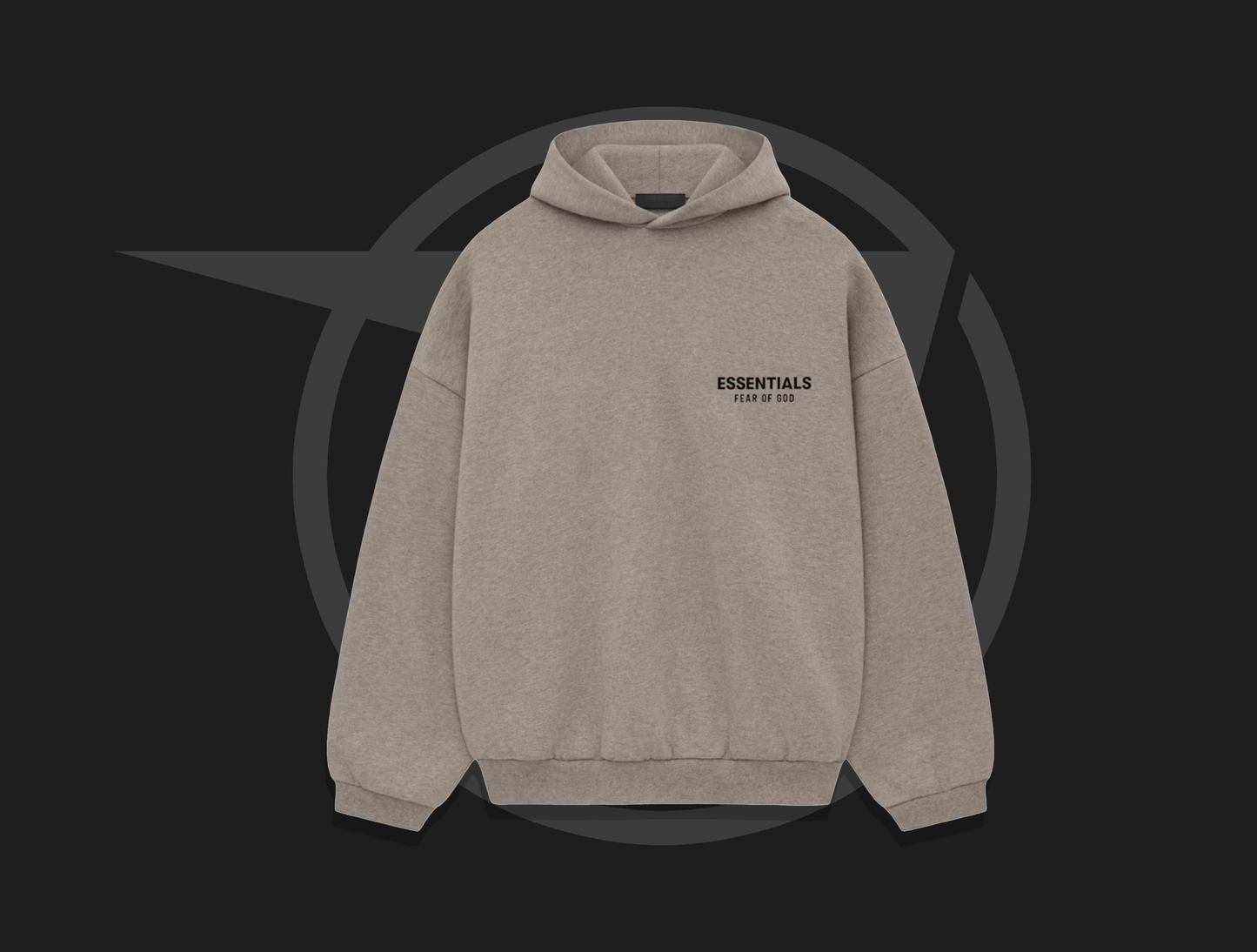 Essentials mikina Fear of God Fleece Hoodie (FW24) Heather Gray