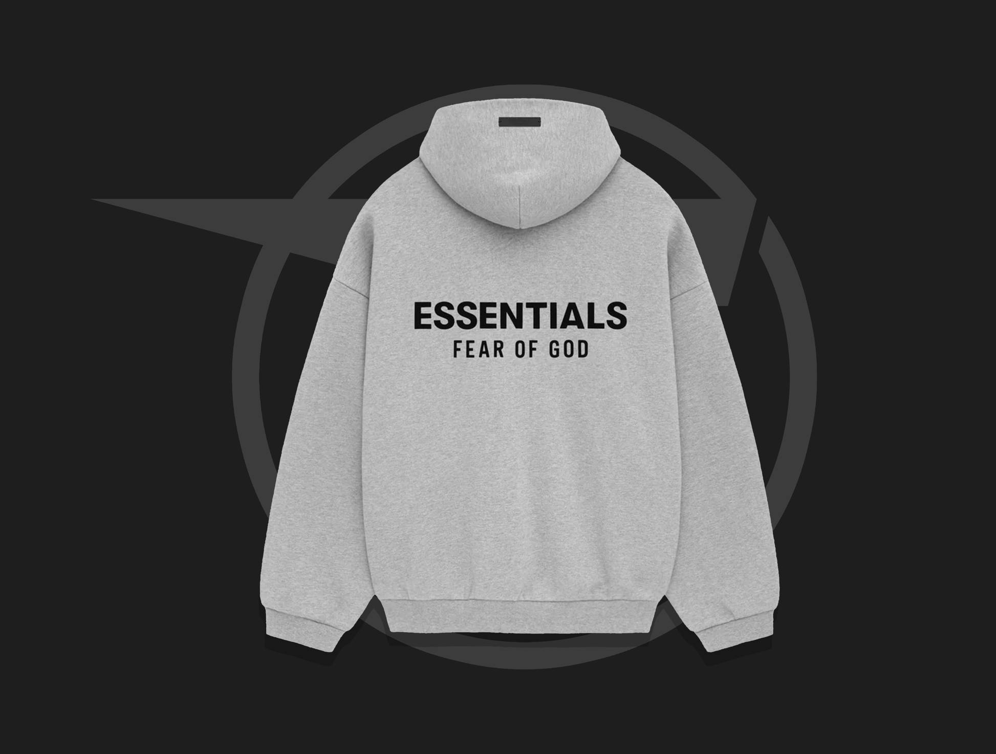 Essentials mikina Fear of God Fleece Hoodie Light Heather Gray 1