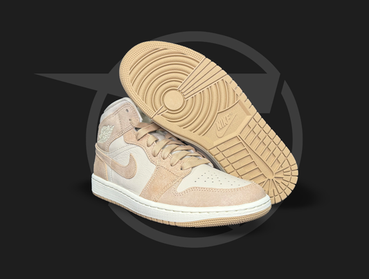 Jordan 1 Mid Legend Light Brown