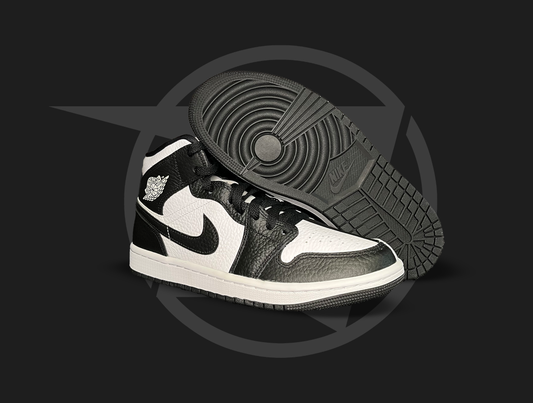 Jordan 1 Mid Split Black White