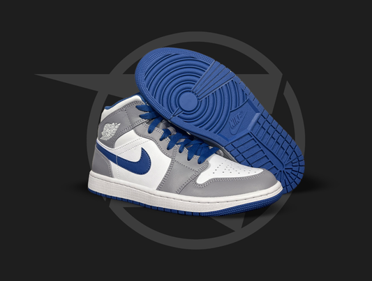 Jordan 1 Mid True Blue