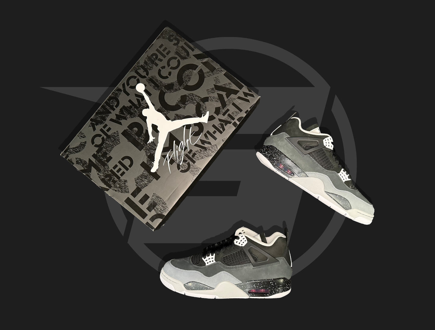 Jordan 4 Fear krabica