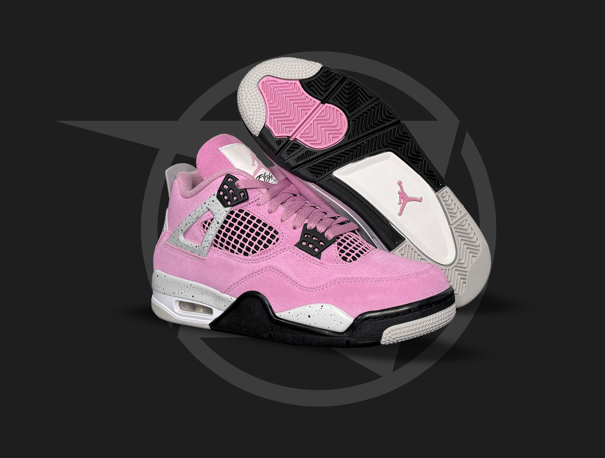 Jordan 4 Orchid