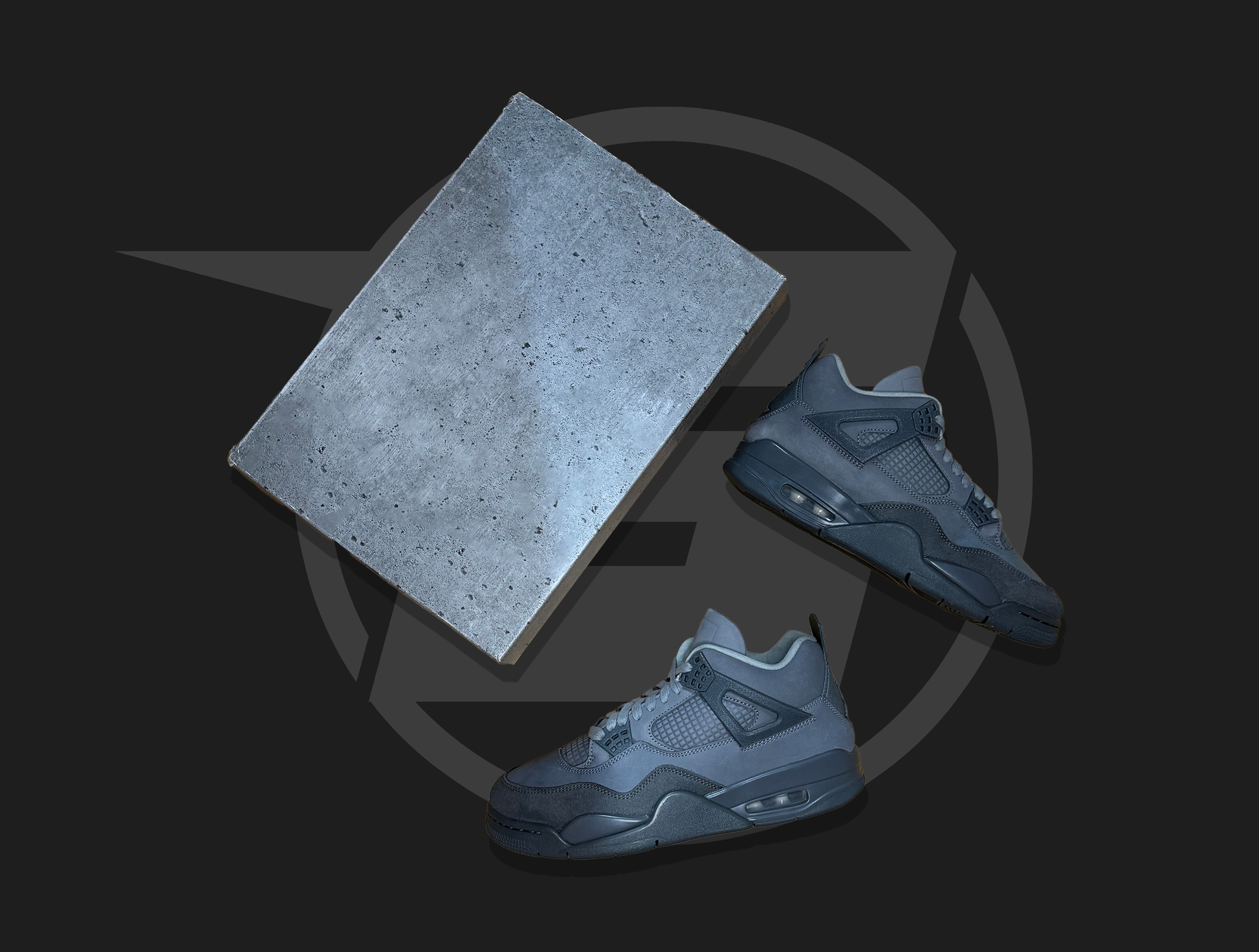 Jordan 4 Retro Wet Cement