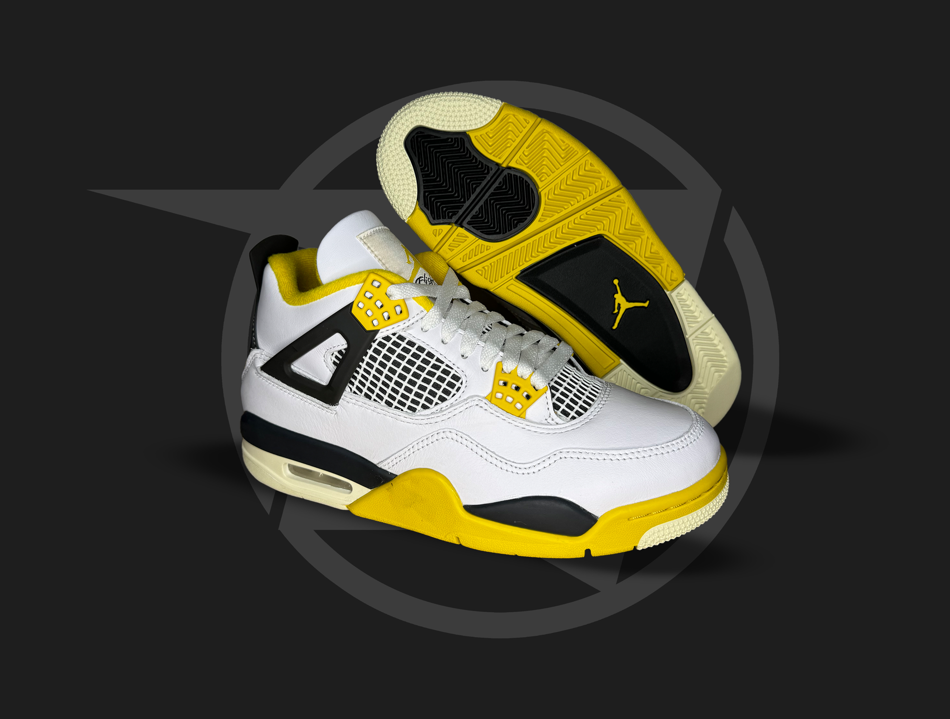 Jordan 4 Vivid Sulfur