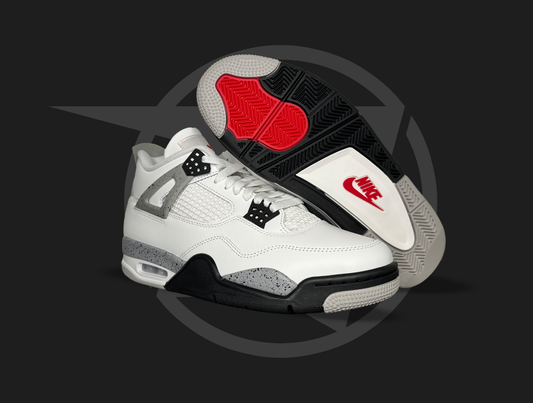 Jordan 4 White Cement