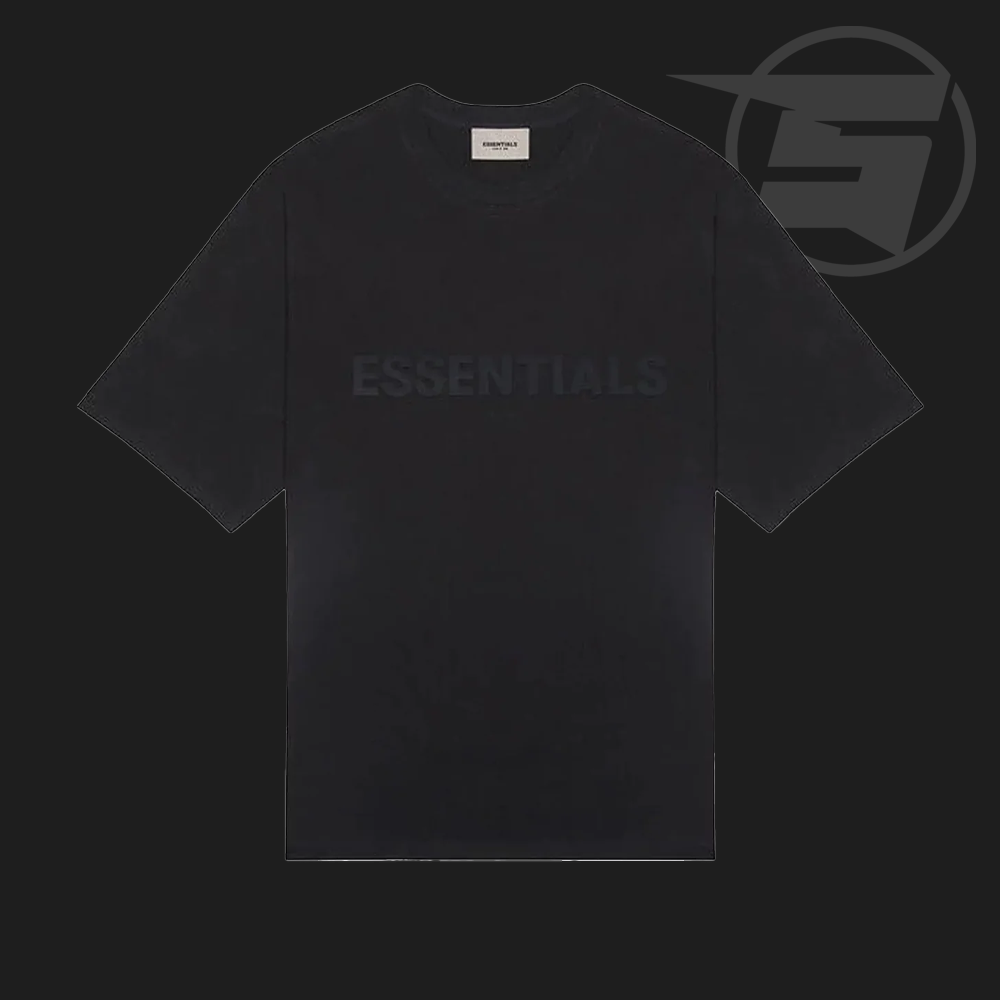 Fear of God Essentials Front Logo Tee Black (SS20)