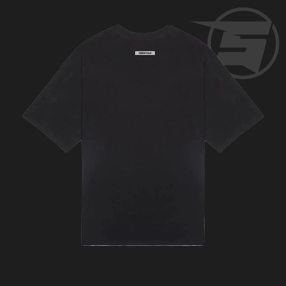 Fear of God Essentials Front Logo Tee Black (SS20)