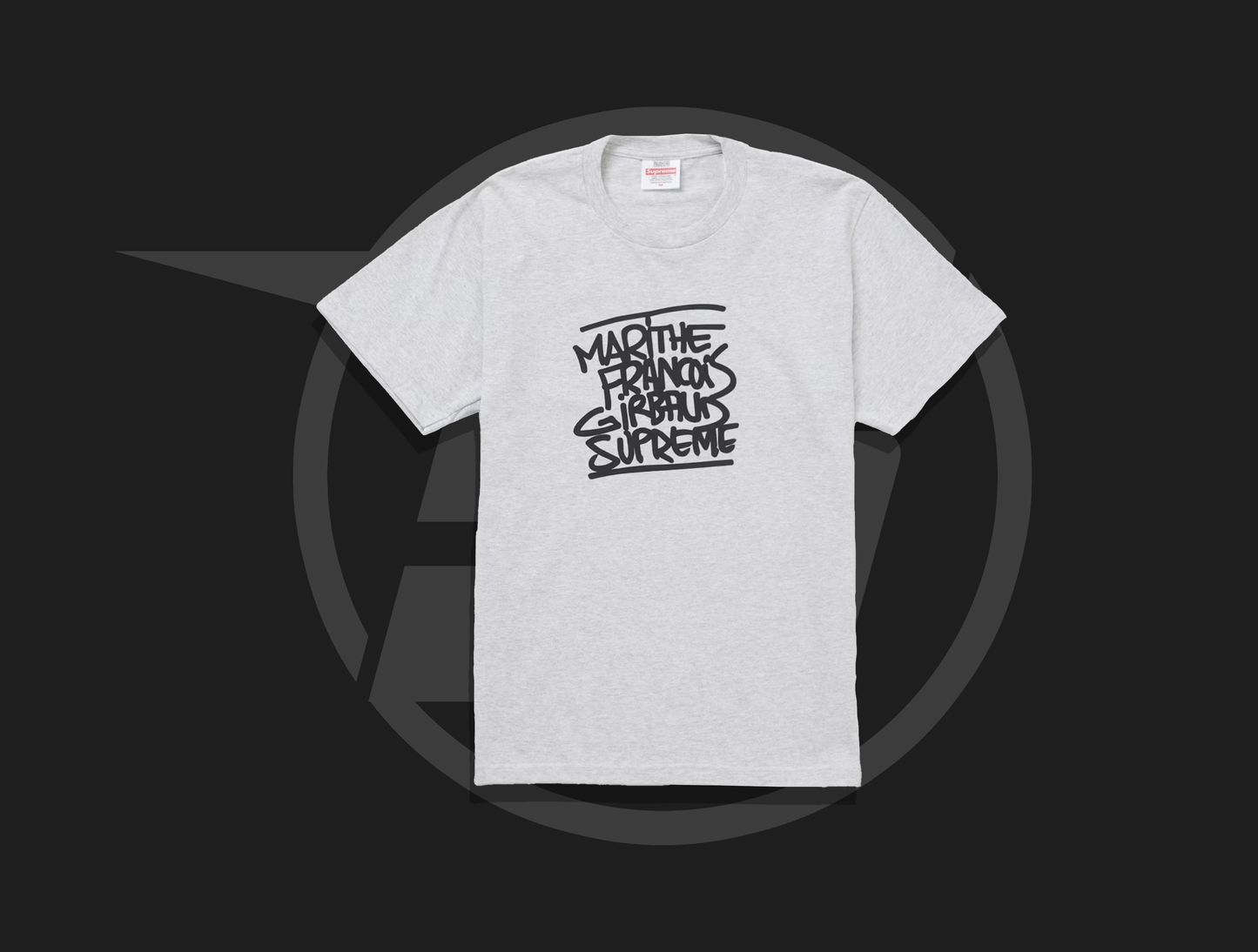 Supreme Marithé + François Girbaud Tee Heather Grey