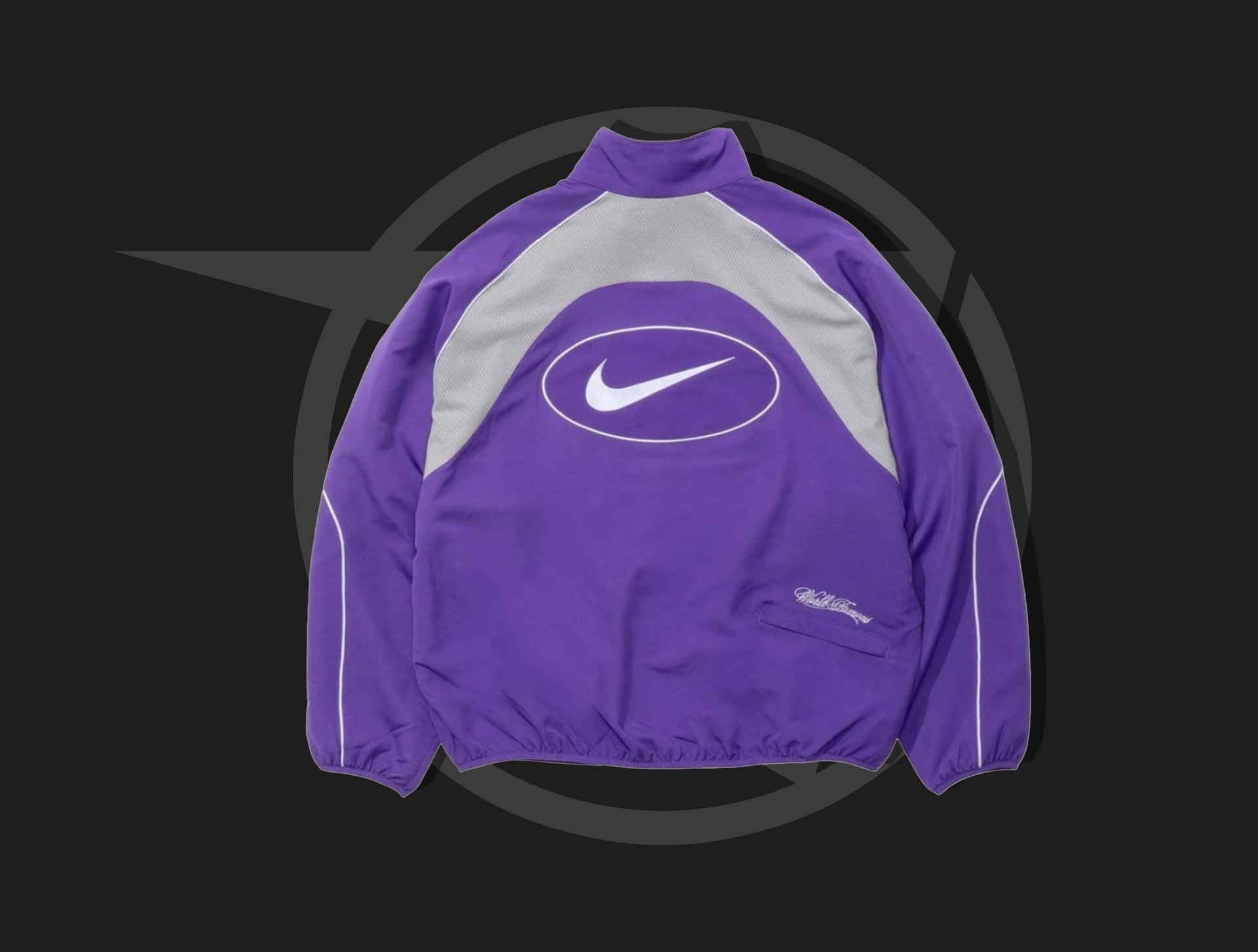 Supreme Nike Track Jacket Purple – Signature.ynp