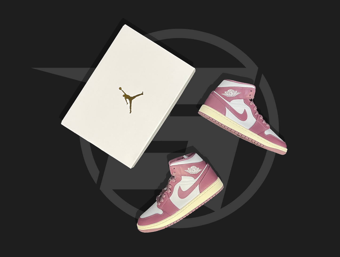 Jordan 1 Mid Sky J Mauve