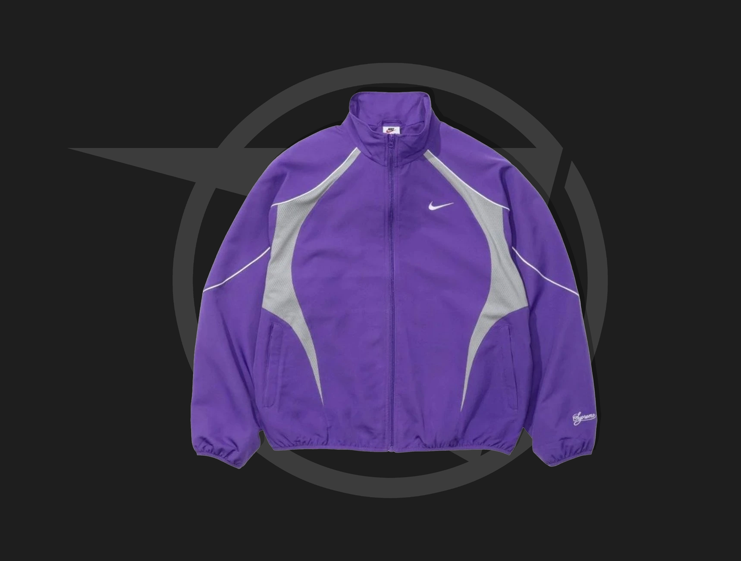 Supreme Nike Track Jacket Purple