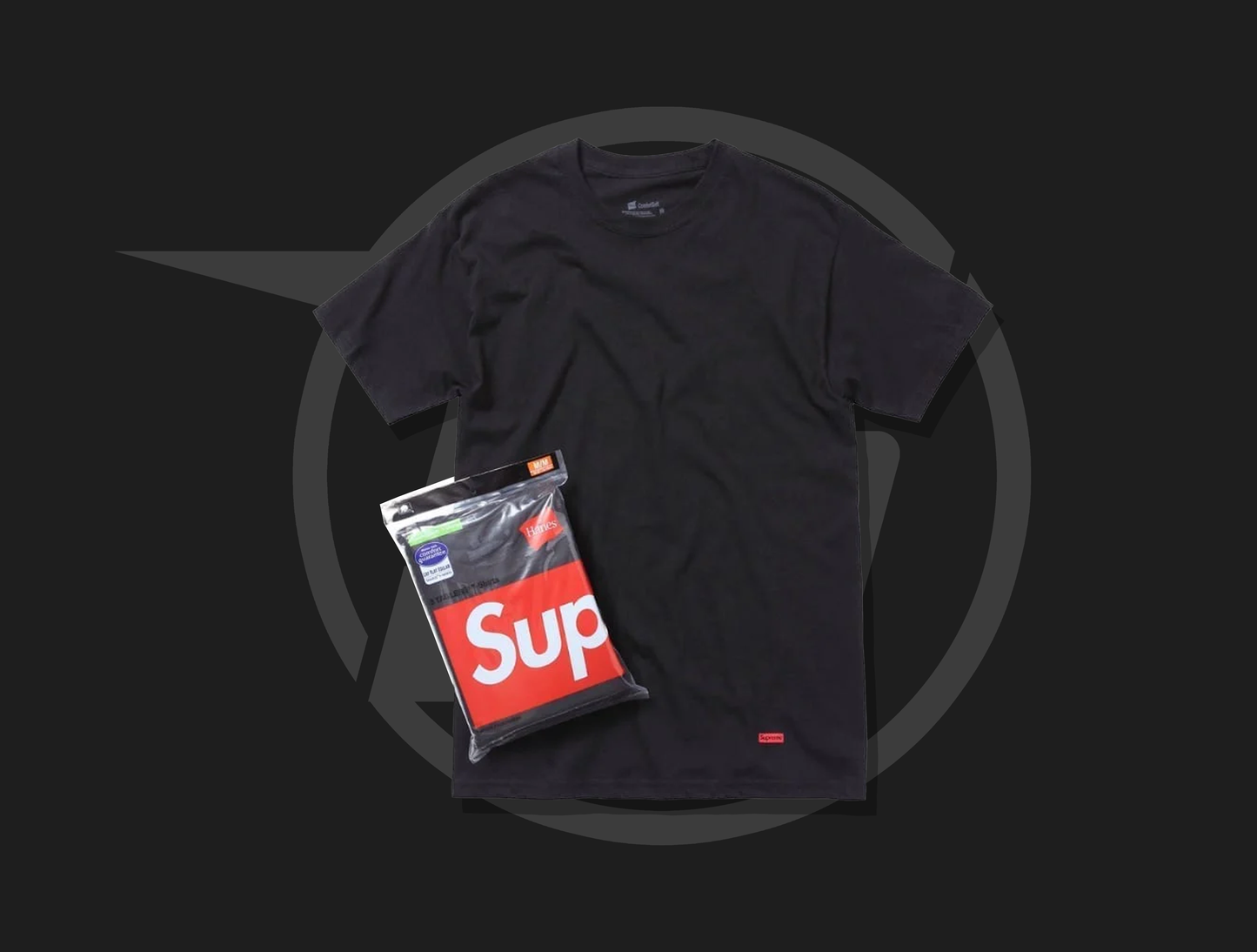 Supreme Hanes Tagless Tees