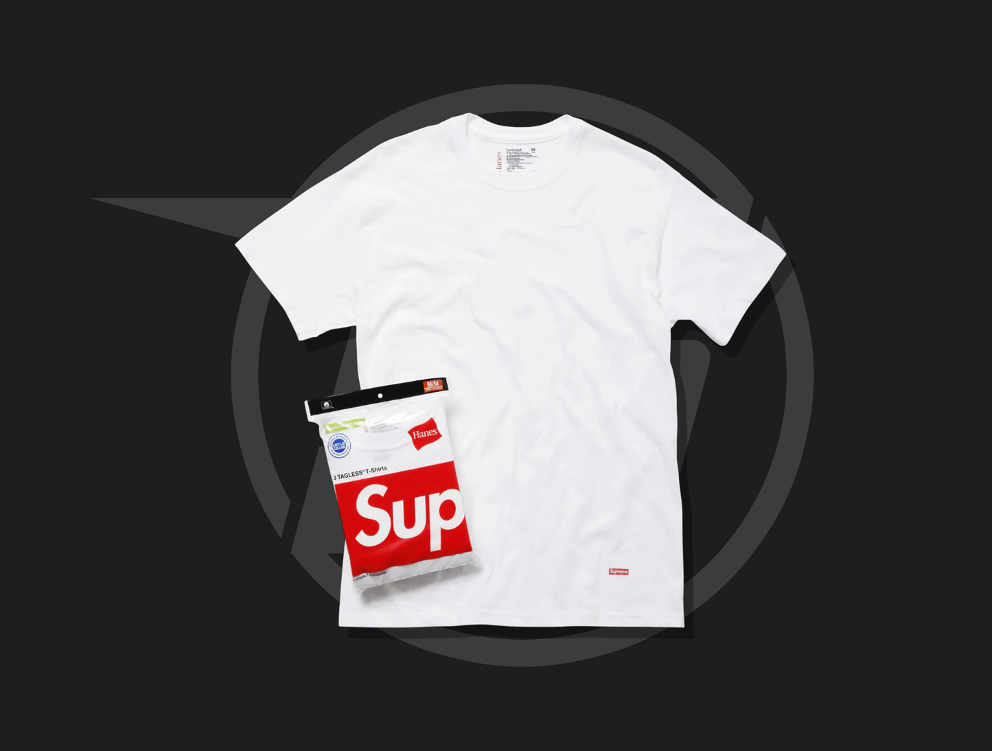 Supreme Hanes Tagless Tees