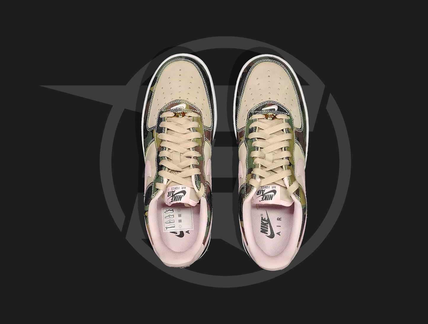 Nike Air Force 1 Low '07 LV8 Patent Camo Pink