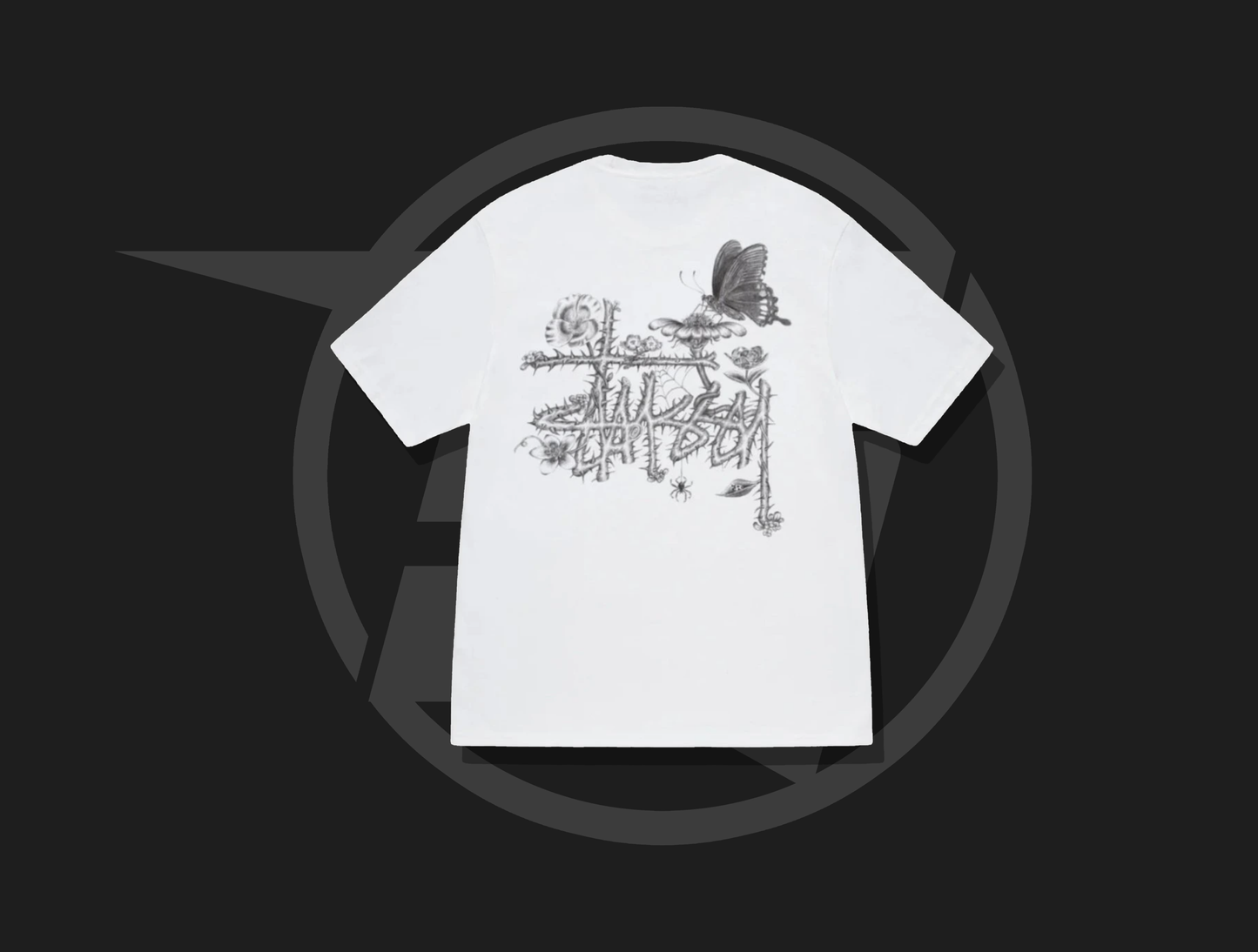 Stussy In Bloom Tee White