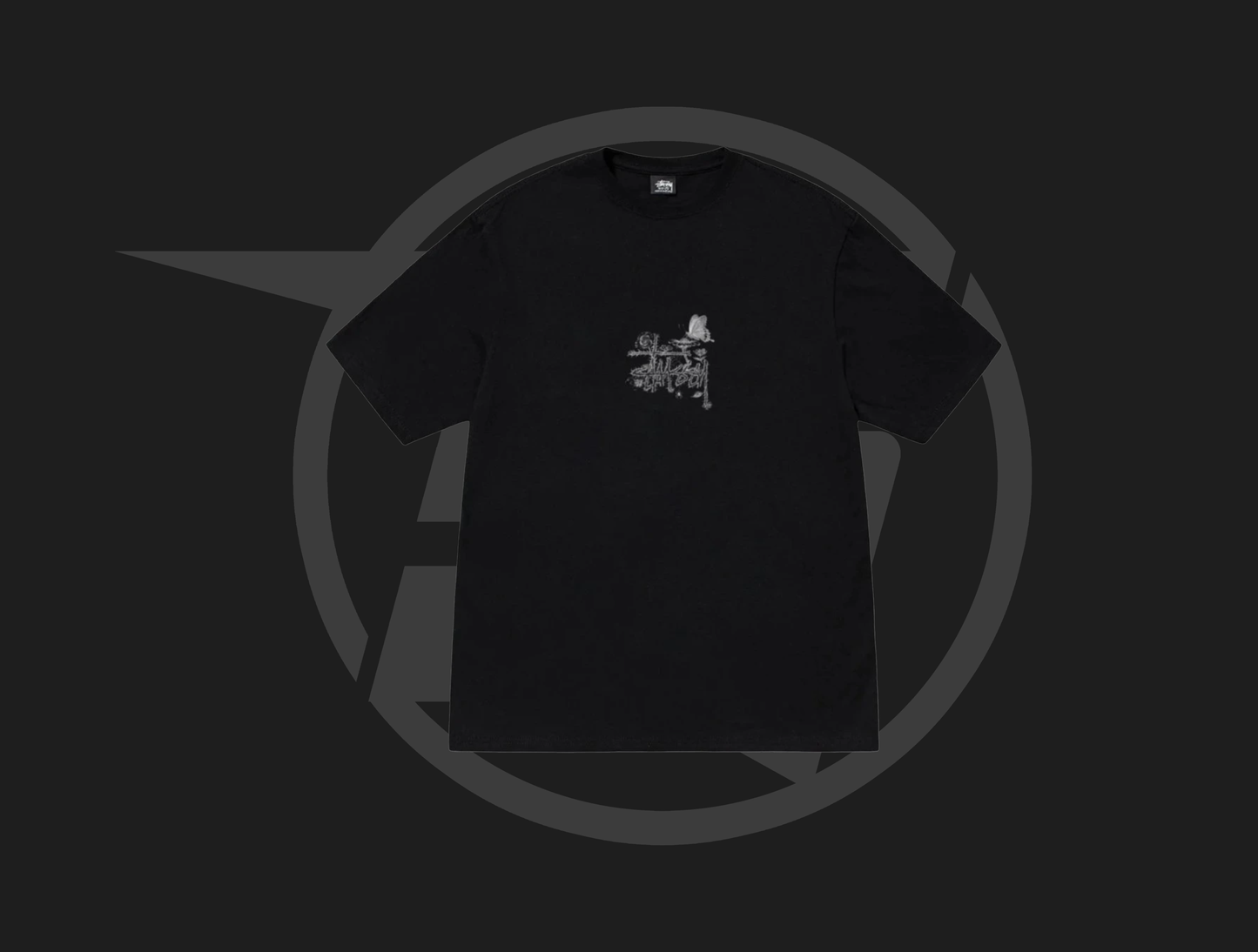 Stussy In Bloom Tee Black