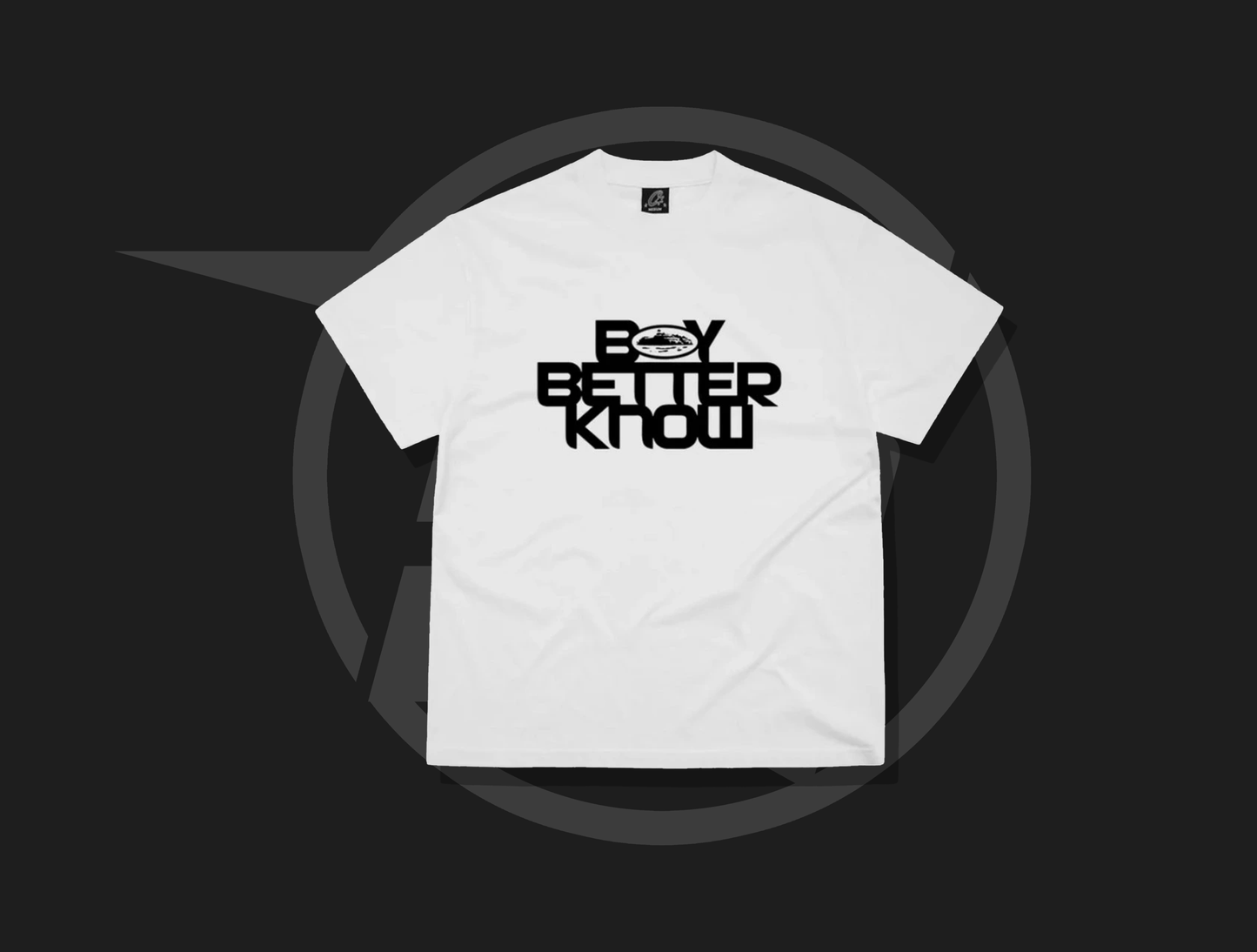 Corteiz x BBK Alcatraz Tee 'White'