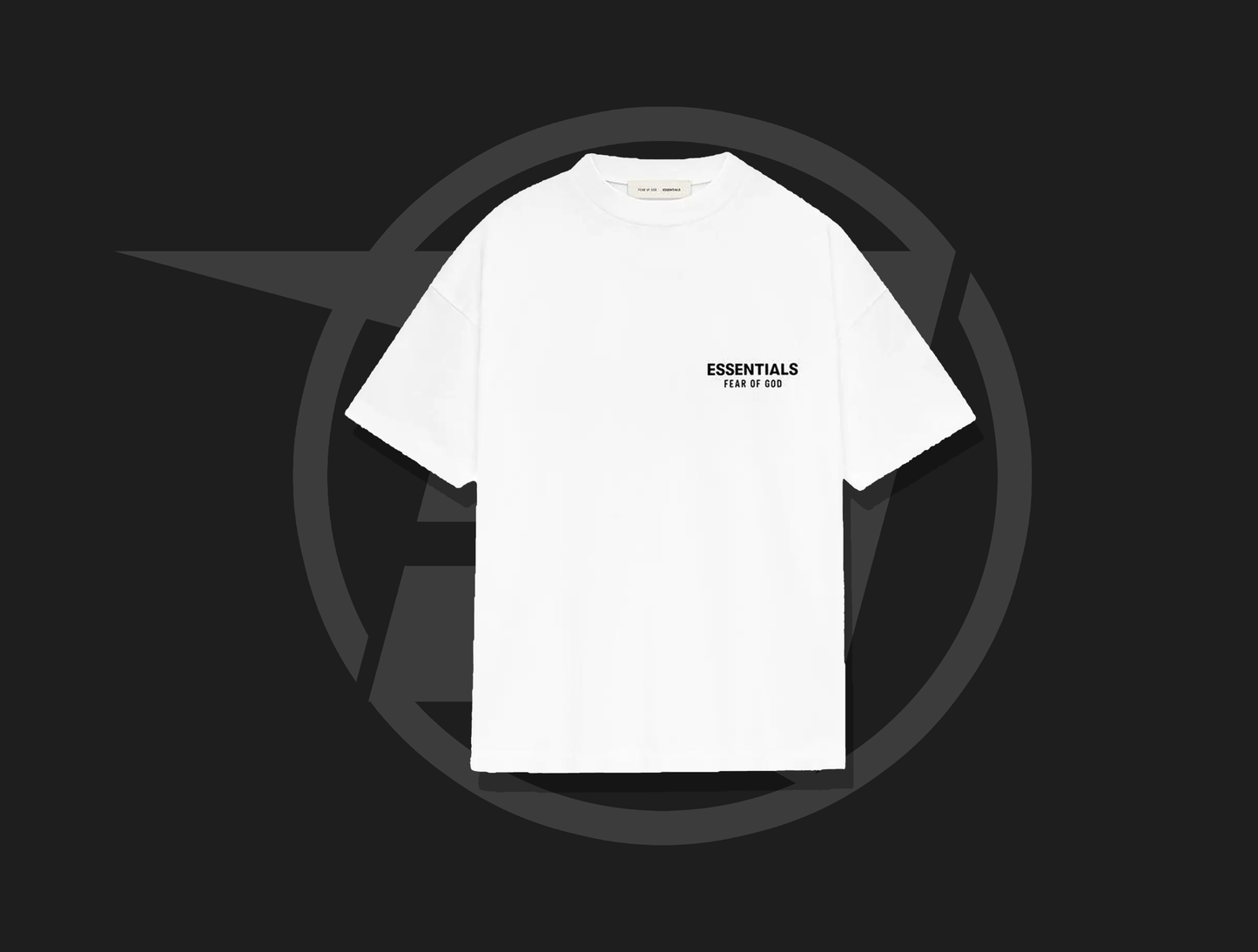 Fear of God Essentials Classic Short Sleeve Tee Bright Whit