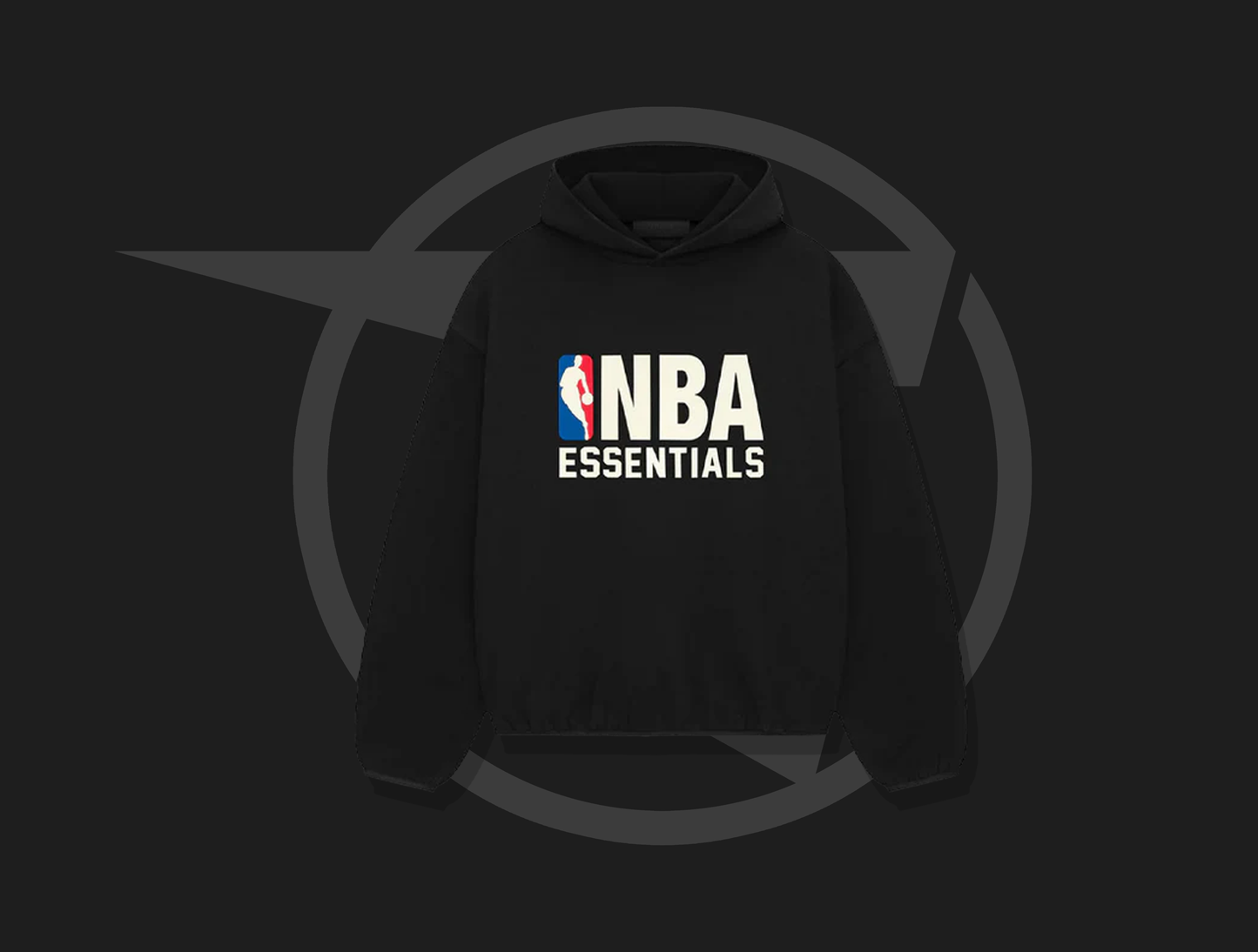 Fear of God Essentials NBA Hoodie Black